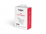 Fusion Energy laadija 2 x USB-C | USB-A | 140W | 3A valge (&uuml;hildub Macbookiga | Dell | HP | ASUS)