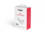 Fusion Energy telefonilaadija USB-C | USB-A | 30W | 3A valge