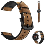 "Best Accessories" 22 mm laiune pruun nahast kellapael