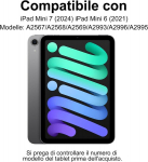 Occtingkind klaviatuur Ipad Mini 8.3 tolli jaoks, &uuml;mbris klaviatuuriga Ipad Mini 6./7. p&otilde;lvkonnale, magnetiline bluetooth qwerty itaalia klaviatuur Ipad Mini 6./7. gen 8.3 tolli 2021/2024 jaoks, roheline