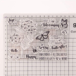 Arriettycraft l&auml;bipaistvad templid "have a Blooming Day" lilled palju &otilde;nne s&uuml;nnip&auml;evaks pensionile j&auml;&auml;mise aastap&auml;eva tervitused kummitemplid scrapbooking fotoalbumi dekoratiivsete kaartide valmistamiseks