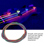 Neoon basskitarri keeled piccolo basskitarrile 12&times;10&times;1 1.16mm 1.44mm 2.0mm 2.54mm .046-.100 4 keeleline v&auml;rviline elektri basskitarri instrument
