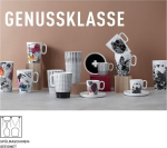 Ritzenhoff 3731006 kohvitass 330 ml - seeria Genussklasse nr 6 - plussmotiiviga portselankruus - disaintoode