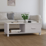 Diivanilaud, 100x55x35 cm, valge