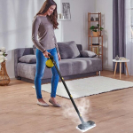 Bakaji kaasaskantav aurupuhasti, 1050w, r&otilde;hk 3.2bar, 28g/min, 300ml, kiire kuumenemine p&ouml;&ouml;rleva otsikuga, turvalukk ja kodutarvikud (kollane teleskoopvarrega)