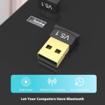 Jectse usb bluetooth adapter, draiverivaba bluetooth 5.1 pika ulatusega dongle vastuv&otilde;tja arvutile, plug and play bluetooth dongle win 7, win 8.1, win 10, win 11 jaoks