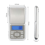 Leiveste - Digitaalsed kaalud 0.01g/200g, kaasaskantavad Lcd taustavalgustusega k&ouml;&ouml;gi kulla kohvi ehete meditsiini kaalud taara funktsiooni ja automaatse v&auml;ljal&uuml;litusega