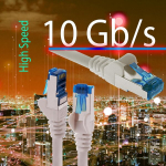 1attack.de 0,5 m valge - 10 t&uuml;kki Cat6a v&otilde;rgukaabel Patchcable Lancable Cat 6a S-ftp topeltvarjestatud Pimf 500mhz patch-kaabel &uuml;hildub Cat5 Cat6 Cat7 Cat8 10gbase-t - 10000 Mbps