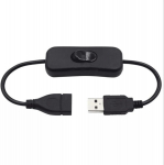 Cablepelado Usb-kaabel sisse/v&auml;lja l&uuml;litiga, sobib Usb-peakomplektile, Usb-lambile, Usb-ventilaatorile, Led-ribale, Ios-s&uuml;steemile, must, 30 cm