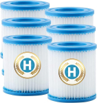 Xvoydt Type H basseini filterkassett Intexile, filterkassetid &uuml;hilduvad Intex filterpumpadega 28601/28602, Type H filterkassetid filtrile, Size H filter pumbale 29007 (pakend)