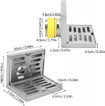 Haofy nurgap&otilde;randa &auml;ravool l-kujuline roostevabast terasest kulumiskindel vastupidav korrosioonikindel laialdaselt kasutatav l-kujuline &auml;ravool metallmaterjal k&uuml;lgmine &auml;ravool p&otilde;randa r&otilde;du sein