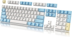 Kohandatud klahvikatted | Dye Sublimation Pbt klahvikatte komplekt mehaanilisele klaviatuurile | 139 klahvi | Cherry profiil | Ansi Us paigutus | &Uuml;hildub Cherry Mx, Gateron, Kailh, Outemu | Pegaso