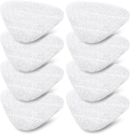 Sgizoku 8 tk Vileda Plus aurupuhasti asenduslapp, asenduslapid - mikrokiust asenduslapid Vileda Steam Plus asenduslapile - masinpestav