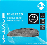 M-wave 10-k&auml;iguline jalgrattakett // 116 l&uuml;li