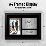 Jared Padalecki ja Jensen Ackles Supernatural signeeritud fotoprint, A4