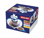 Konserv kassidele PreVital Mega Box 24 x 100 g (24 tk.)