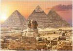 Mypuzzle Sfinks ja p&uuml;ramiidid, Giza, Egiptus - premium 1000-osaline pusle - Mypuzzle special collection by Puzzle Galaxy