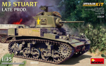 Liimitav mudel MiniArt 35429 M3 Stuart Late Prod. Interior Kit 1/35
