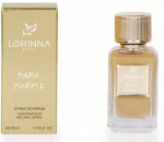 Parf&uuml;&uuml;mvesi Lorinna Dark Purple Extrait De naistele, 50ml