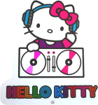 Teknofun - Hello Kitty Licence - Hello Kitty Led seina neoon 27 cm - valguskujundus - toiteplokk - roosa, lilla, valge - lastele ja t&auml;iskasvanutele - 811413