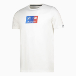 Meeste vabaaja T-s&auml;rk PUMA BMW MMS Logo Tee + Puma White - 53588402, valge