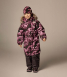 Lenne laste kombinesoon 180g Dex 24323 A*1223, bordoo/roosa