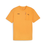 Meeste vabaaja T-s&auml;rk PUMA DESERT ROAD Tee Clementine - 67892046, oranž