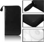 80 mahutavusega cd/dvd/vcd kandekott, hoiukarp, hoidik, bro&scaron;&uuml;&uuml;r, kott, organiseerija, albumikarp, mitmev&auml;rviline (must, sinine, pruun) (must)