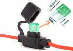 Qiorange 4 inline kaitsmehoidiku komplekt auto veoauto labakaitsme hoidik veekindel 12v/24v