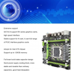 Emaplaat Bewinner lga 2011 ddr3 lauaarvuti emaplaat, x79 micro atx emaplaat 128gb, 6xusb2.0 2xsata2.0 1xsata3.0, pciex16, pcie m.2, lga 2011 x79 arvuti emaplaat
