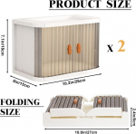 Khayrovies Kokkupandav plastist hoiukast, virnastatavad luugid, plastkast, hoiukastid, plastkast, virnastamiskastid, hoiukastid k&ouml;&ouml;ki, elutuppa, magamistuppa