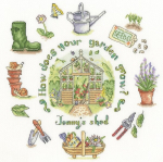Bothy Threads ristpistes komplekt The Home Of Happy Stitching - Kuidas sinu aed kasvab?