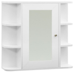 vannitoa peegelkapp, valge, 66 x 17 x 63 cm, MDF CFE3920000