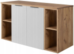Vannitoakapp t&ouml;&ouml;lauaga, seinale paigaldatav, valge FLOW 101 x 47 x 59 cm