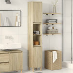 vannitoakapp, Sonoma tamm, 30 x 30 x 190 cm, tehispuit CFE7803481