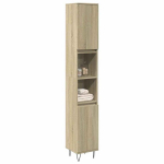 vannitoakapp, Sonoma tamm, 30 x 30 x 190 cm, tehispuit CFE3262396