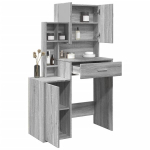 tualettlaud kappidega, hall Sonoma tamm, 80x35x132 cm CFE4062300