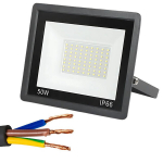 Halogeen-prožektor LED-prožektor 50W 6000K v&auml;listingimustes kasutatav veekindel IP66