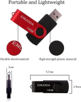 USB pulk Enuoda Usb m&auml;lupulgad 16gb, 3tk. (h&otilde;be, punane, must)