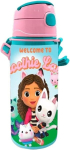 Gabbys Dollhouse mitmev&auml;rviline 600 ml alumiiniumist veepudel kooli jaoks