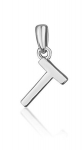 Optiline seade JVD Minimalistlik h&otilde;bedane "T" t&auml;hega ripats SVLP0948XH2000T, Silver
