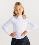 Laste pluus 221619 01, valge