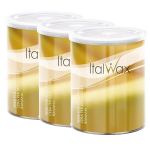 Vaha depilatsiooniks Italwax TIN LIPOWAX Classic Banana, 800g x3