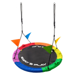 Haigepesa kiik Meteor 110 cm mit mitmev&auml;rviline