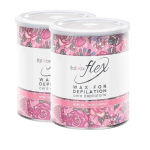 Vaha depilatsiooniks Italwax TIN LIPO WAX FLEX Rose oil, 800g x2