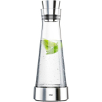 Emsa karahvin 514233 Flow Slim Glass Cooling Carafe 1,0L, roostevaba teras