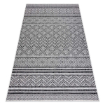 Sisal vaip SISAL SION Zygzag, Roma Boho 22168 lamekudumine must / ecru