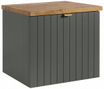 Vannitoakapp t&ouml;&ouml;lauaga, seinale paigaldatav, roheline HARMO 51 x 43 x 45,8 cm