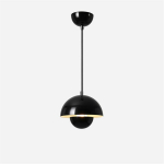 Riputatav valgusti Crabot, must