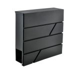 Seinale kinnitatav postkast MailPro, 37x36,7x10cm